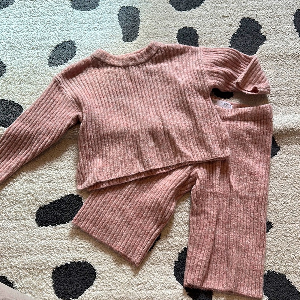 Matching sweater set